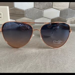 Jessica Simpson Aviator Sunglasses